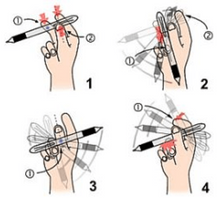 Load image into Gallery viewer, Cool Non Slip Rotating Gaming Ballpoint Pen