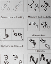 Load image into Gallery viewer, 8 pcs/set Metal Wire Brain Teasers