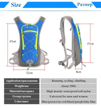 Load image into Gallery viewer, Hydrate & Run Backpack
