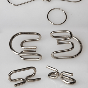8 pcs/set Metal Wire Brain Teasers