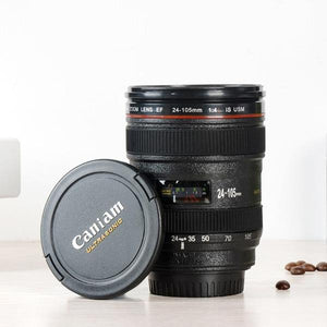 400ml Camera Lens Coffee Thermos